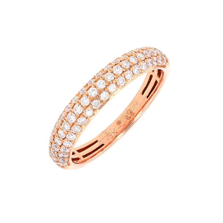 Alliance diamants 0.55 carat or rose 2.53g Comme neuf -  reconditionné disponible sur Gemme Les Bijoux